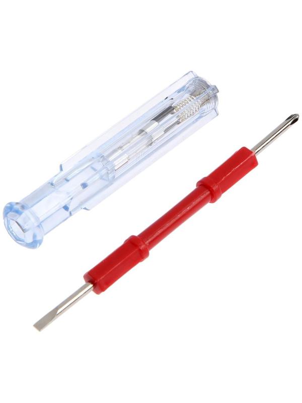 Отвертка индикаторная 2 в 1 ТУНДРА, PH/SL, пластиковая рукоятка, 185 мм