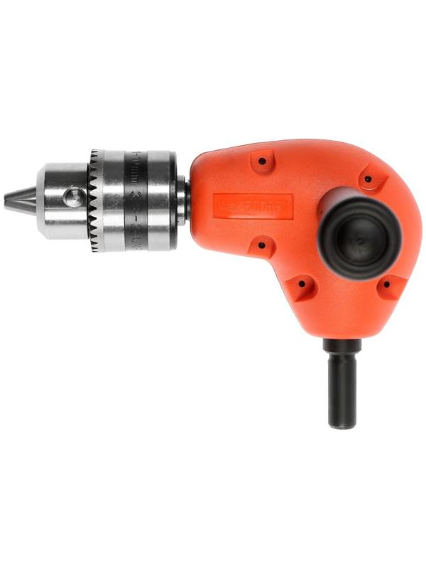 Адаптер угловой для дрели ТУНДРА, с патроном 1.5 - 10 мм