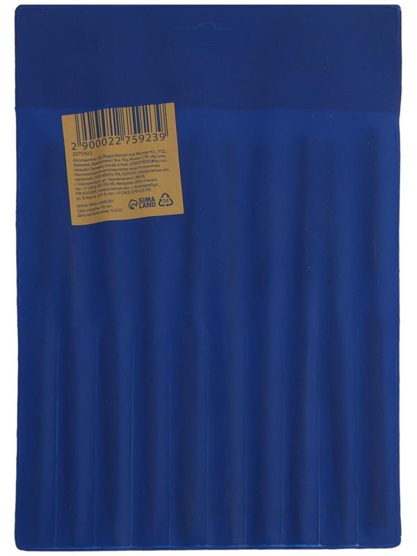 Набор надфилей алмазных ТУНДРА, обрезиненные рукоятки, 70 х 140 х 3 мм, 10 шт.