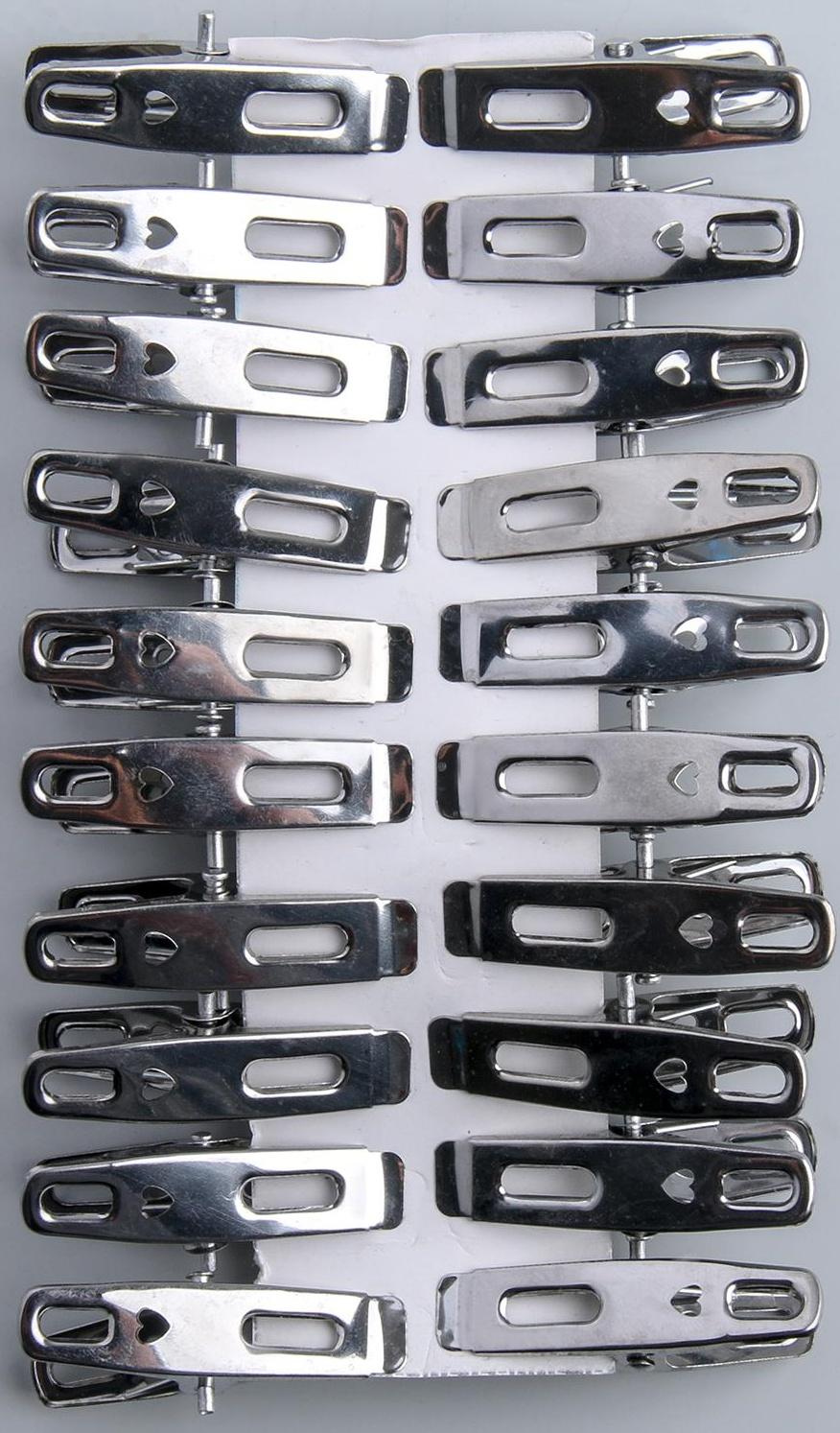 Прищепки бельевые, 4,5 см, 20 шт