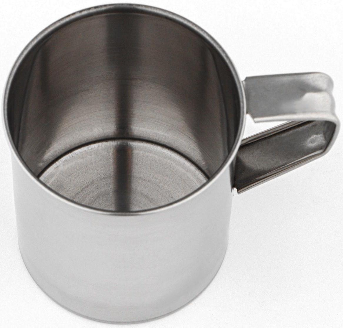 Кружка из нержавеющей стали Доляна, 280 мл, d=7 см