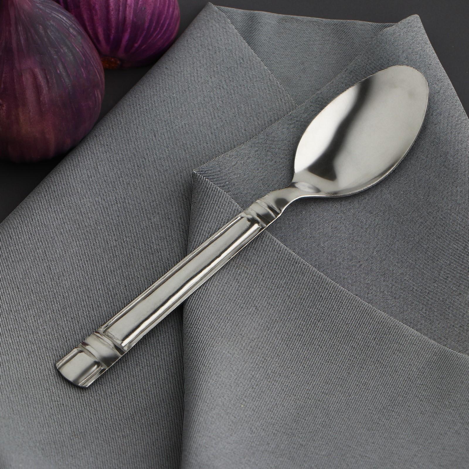 Ложка чайная Доляна «Варт», 15,3 см, толщина 1,2 мм