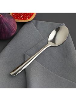 Ложка чайная Доляна «Нью Гастро», h=13,8 см, толщина 1,2 мм