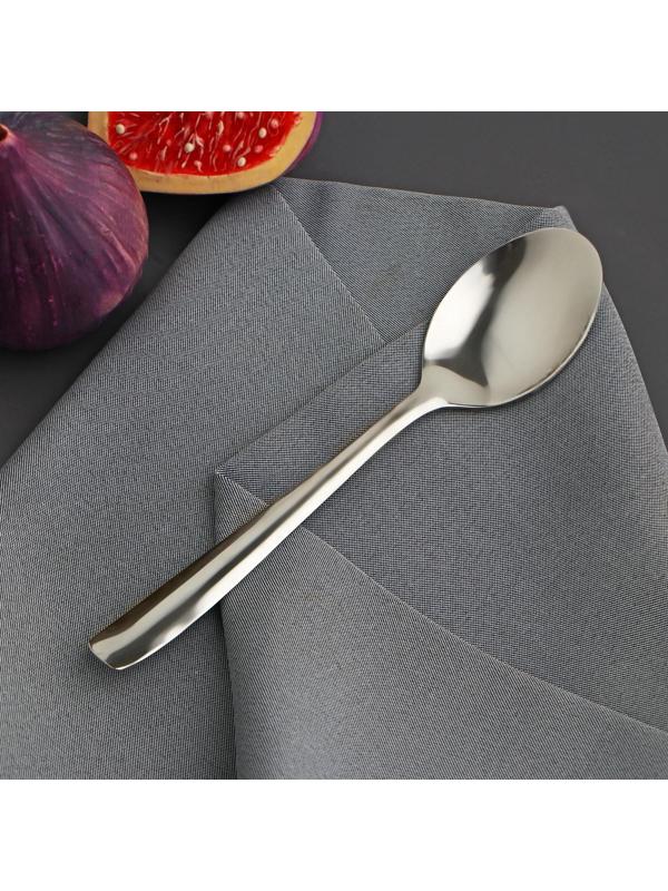 Ложка чайная Доляна «Нью Гастро», h=13,8 см, толщина 1,2 мм