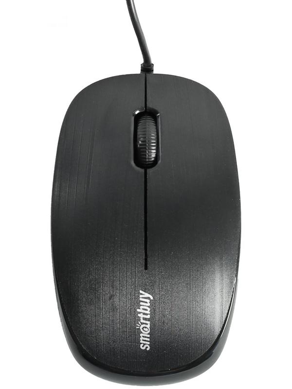 Мышь Smartbuy ONE 214-K, проводная, оптическая, 1200 dpi, USB, чёрная