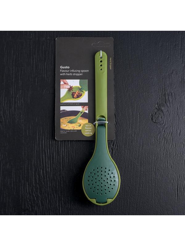 Ложка для варки трав и специй «Симплекс», 27,3×6,5×3 см, цвет МИКС