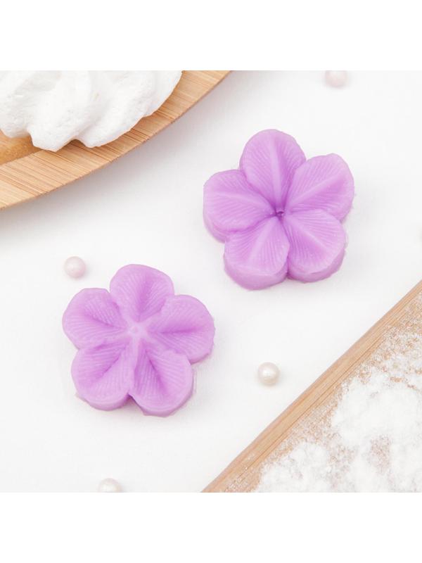 Молд «Цветок», 2 части, 4×2,9 см, цвет МИКС