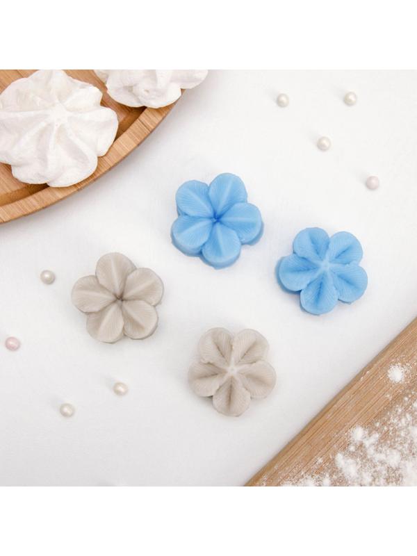 Молд «Цветок», 2 части, 4×2,9 см, цвет МИКС