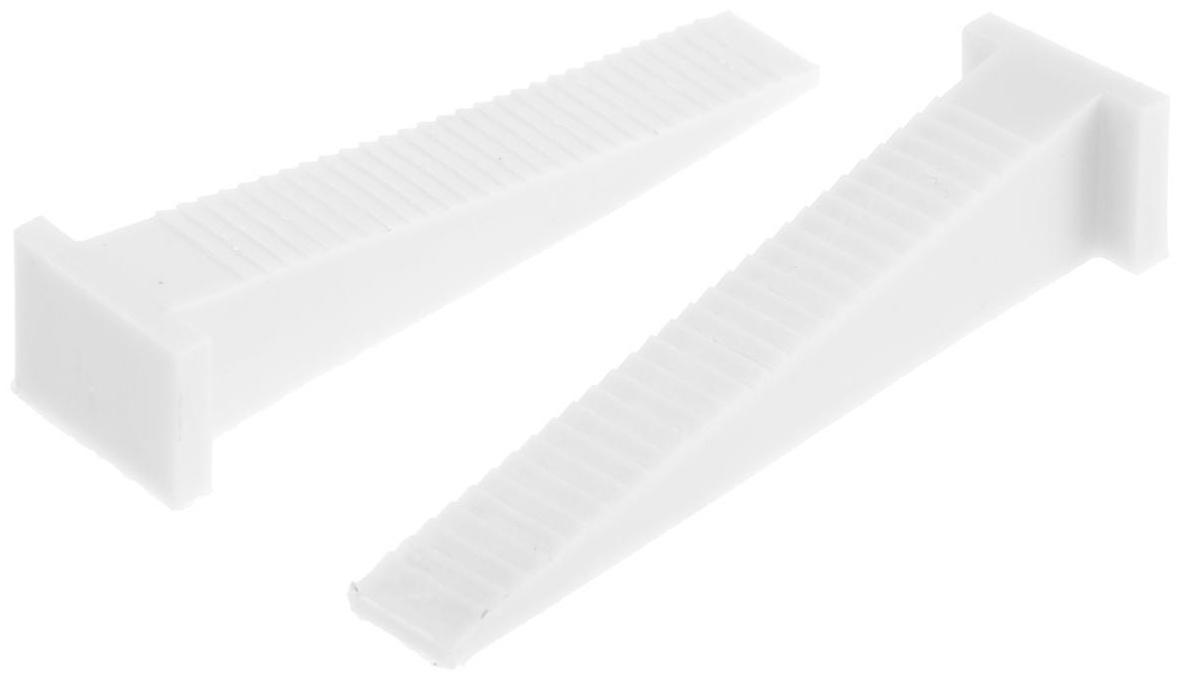 Клин для выравнивания плитки ТУНДРА, 70 х 14 х 9 мм, в упаковке 50 шт.