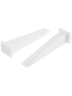 Клин для выравнивания плитки ТУНДРА, 70 х 14 х 9 мм, в упаковке 50 шт.