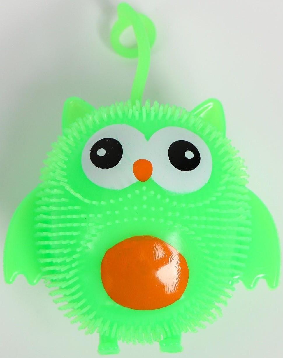 Ёжка «Сова», световой, цвета МИКС