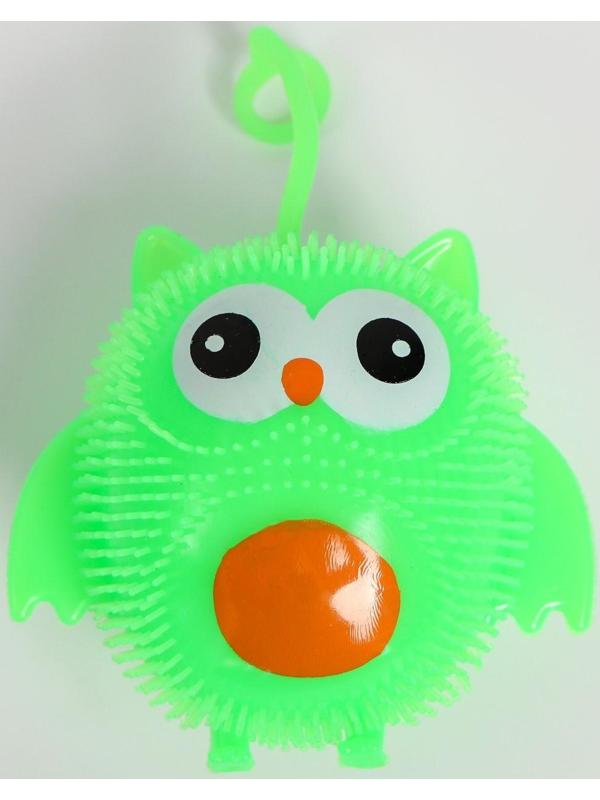 Ёжка «Сова», световой, цвета МИКС