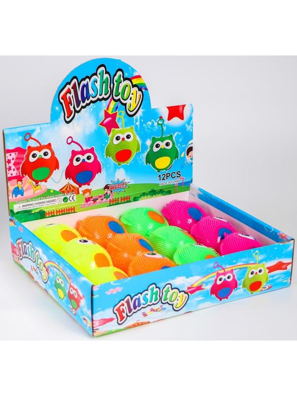 Ёжка «Сова», световой, цвета МИКС