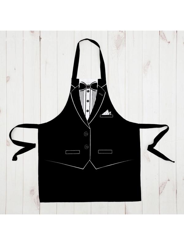 Фартук Доляна «Джентльмен», 60 × 70 см, хлопок 100 %, рогожка