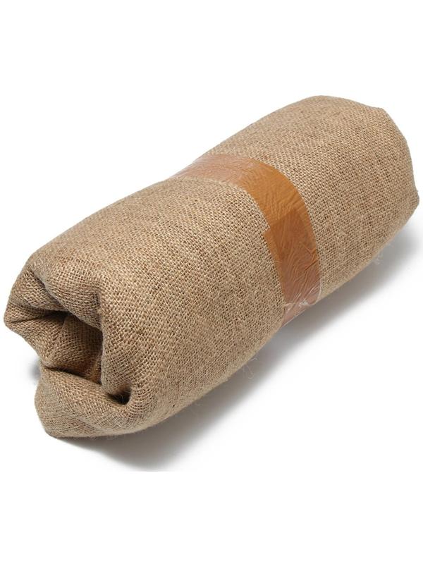 Джут натуральный, 5 × 1,1 м, плотность 260 г/м², плетение 46/40