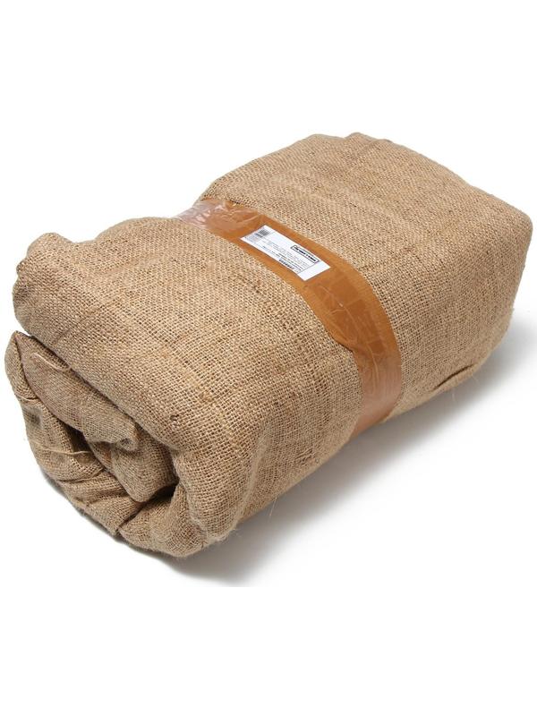 Джут натуральный, 10 × 1,1 м, плотность 260 г/м², плетение 46/40