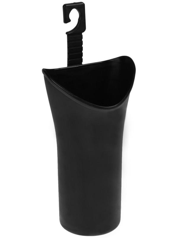 Контейнер под мусор в салон автомобиля, черный