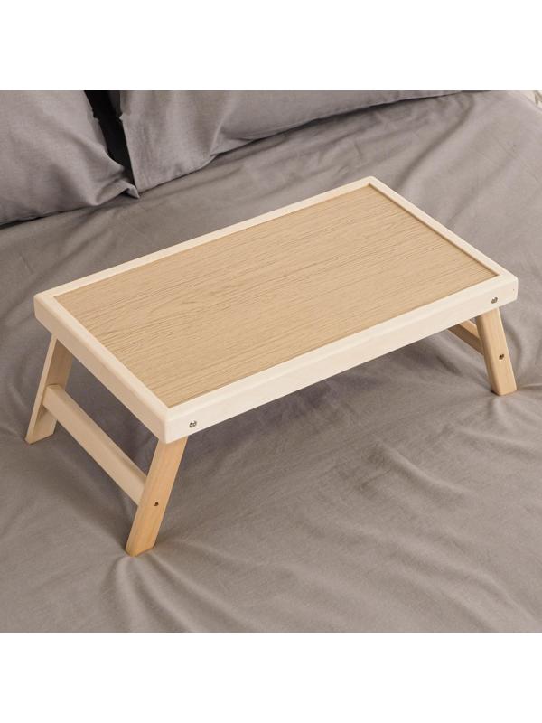 Столик для завтрака складной, 50×30см, цвет орех сонома