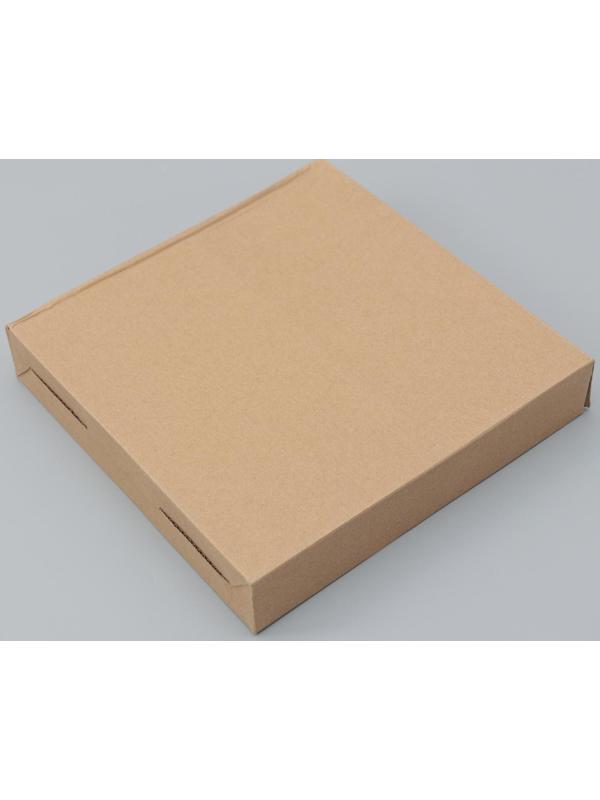 Полка угловая для ванной комнаты, 24×24×4 см, металл, стекло