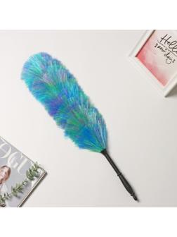 Щетка для удаления пыли Доляна «Павлин», 59 см, насадка 40,5 см, 40 гр