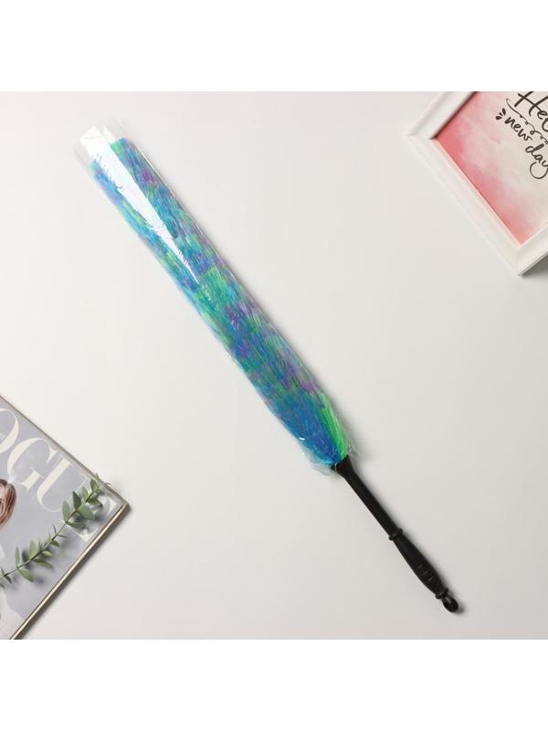 Щетка для удаления пыли Доляна «Павлин», 59 см, насадка 40,5 см, 40 гр