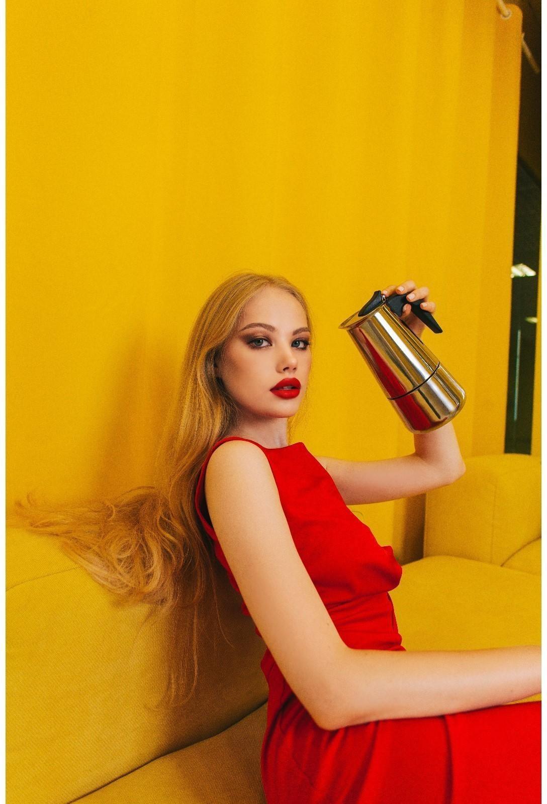 Кофеварка гейзерная Доляна «Стиль», на 9 чашек, 450 мл