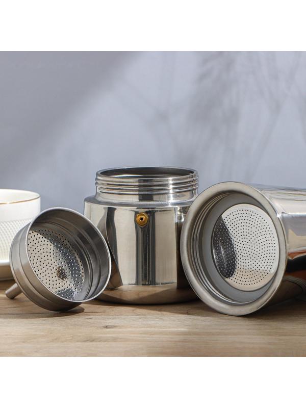 Кофеварка гейзерная Доляна «Стиль», на 9 чашек, 450 мл