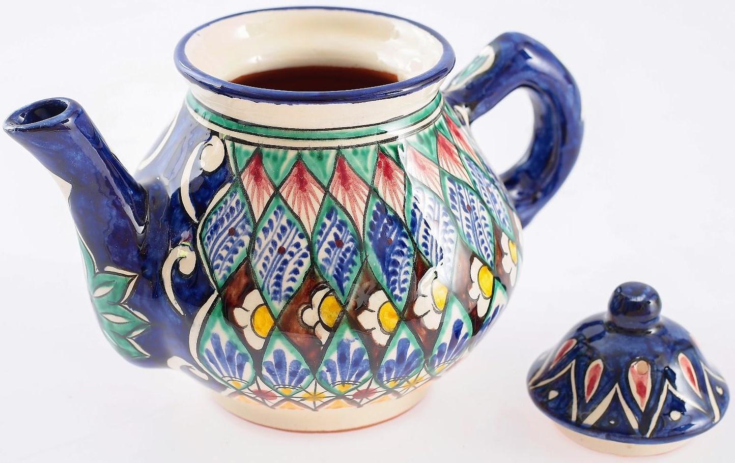 Чайник Риштанская Керамика 700мл микс