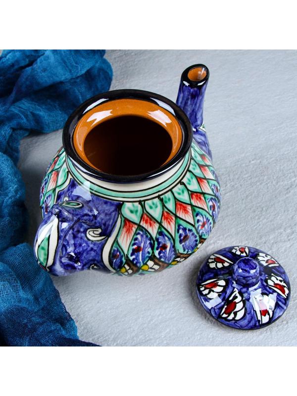 Чайник Риштанская Керамика 700мл микс