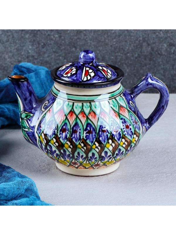 Чайник Риштанская Керамика 700мл микс