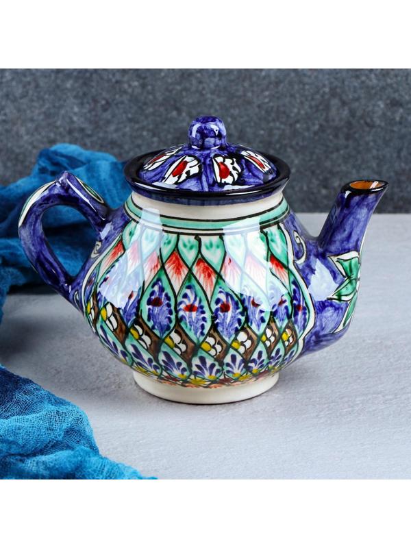Чайник Риштанская Керамика 700мл микс