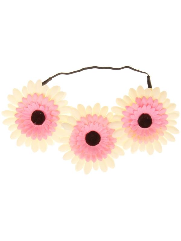 Повязка на голову «Ромашки»