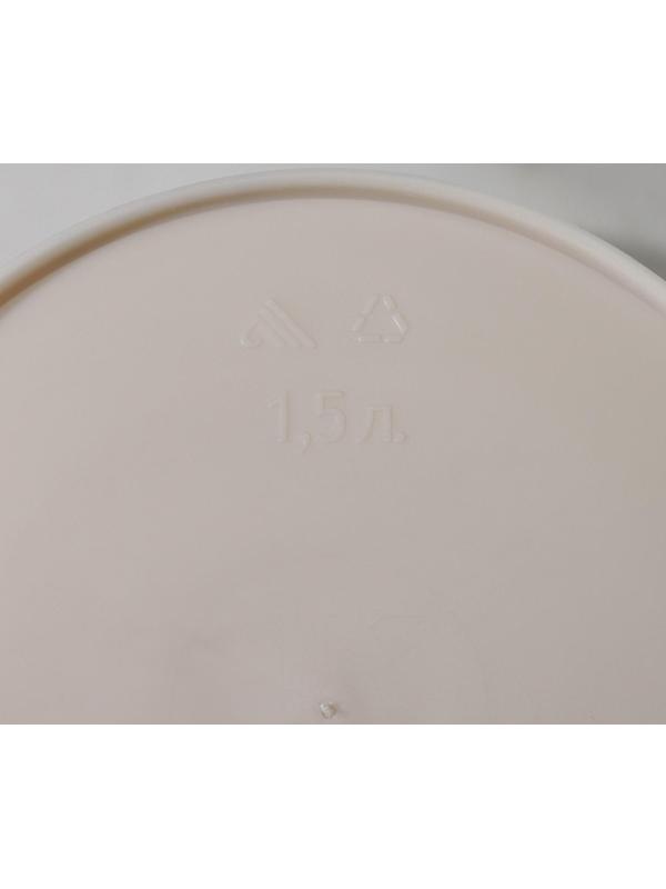 Ковш со сливом «Русская банька», 1,5 л