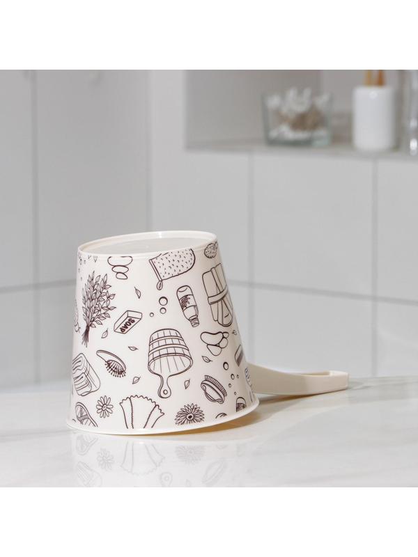 Ковш со сливом «Русская банька», 1,5 л