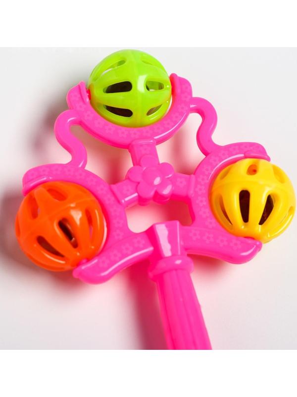 Погремушка «Первая игрушка», цвета МИКС