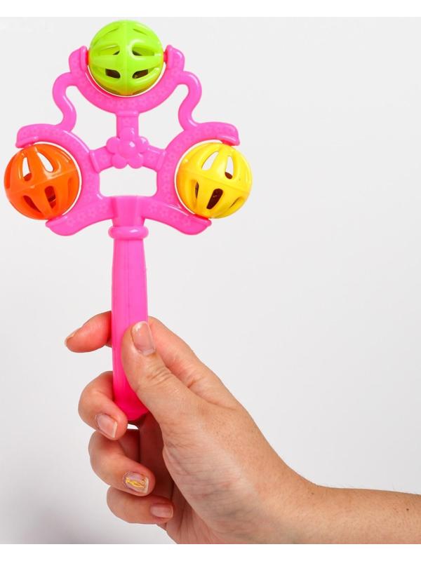 Погремушка «Первая игрушка», цвета МИКС