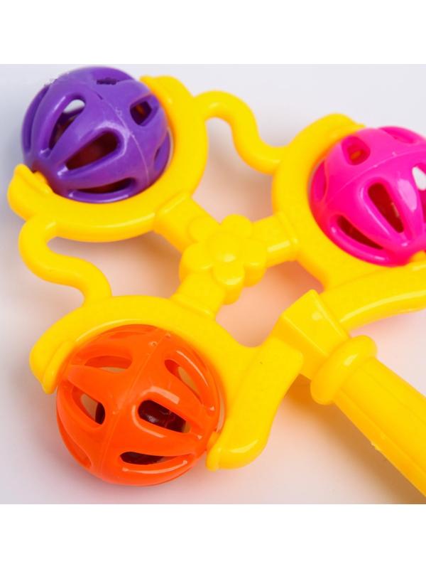 Погремушка «Первая игрушка», цвета МИКС