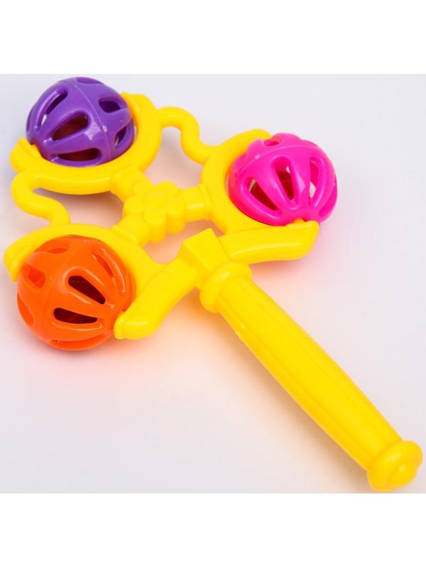 Погремушка «Первая игрушка», цвета МИКС