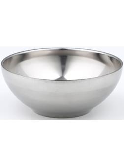 Миска из нержавеющей стали с двойными стенками «Трефор», 300 мл, d=13 см
