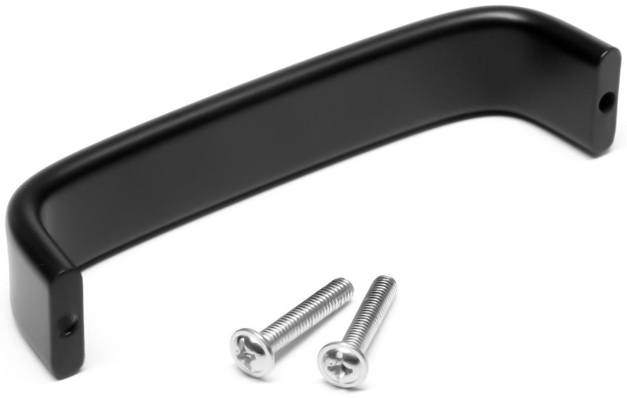 Ручка-скоба ТУНДРА РС108, м/о 96 мм, черная