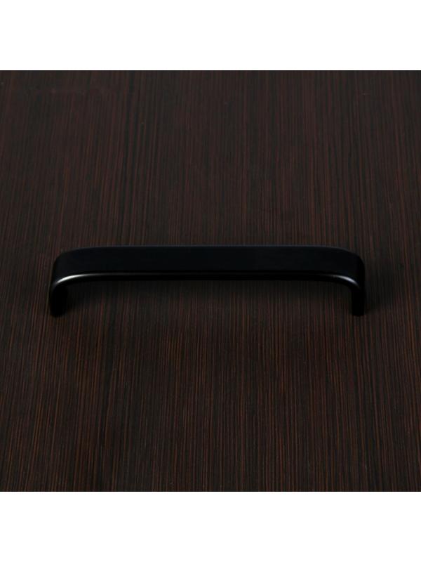 Ручка-скоба ТУНДРА РС108, м/о 128 мм, черная