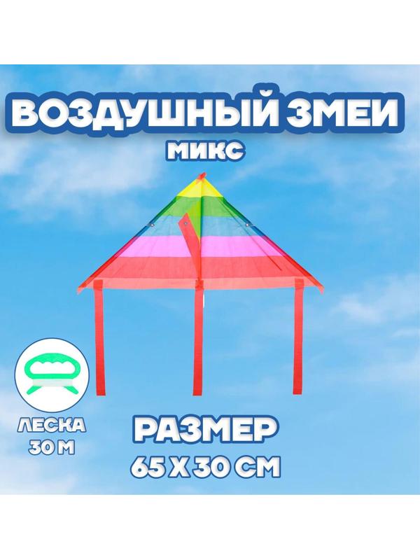 Воздушный змей с леской, виды МИКС