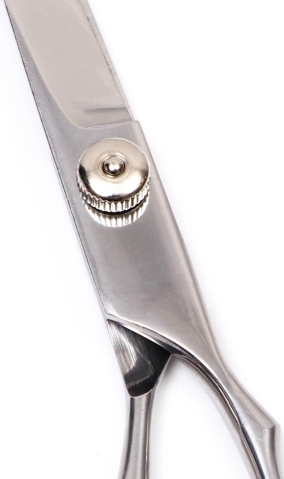 Ножницы для стрижки животных прямые с упором для пальца