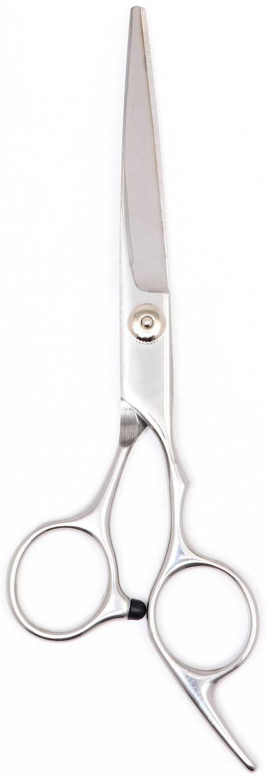 Ножницы для стрижки животных прямые с упором для пальца