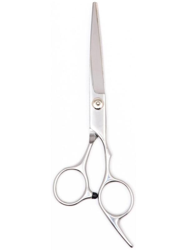 Ножницы для стрижки животных прямые с упором для пальца