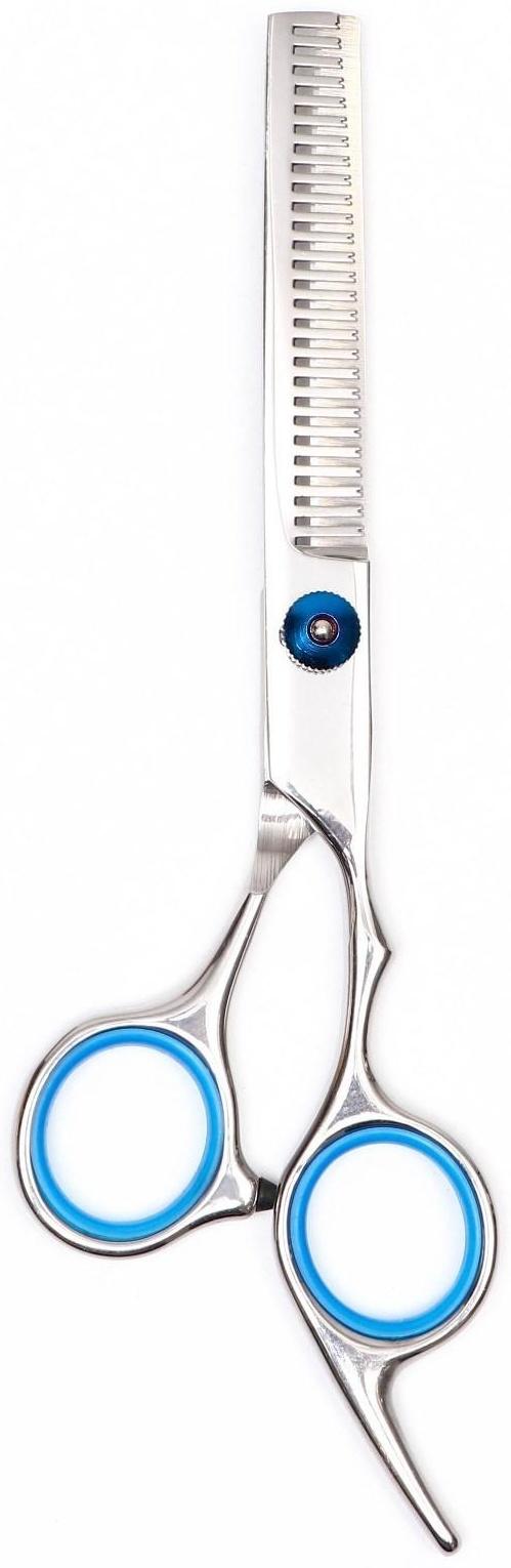 Ножницы филировочные для животных с упором для пальца