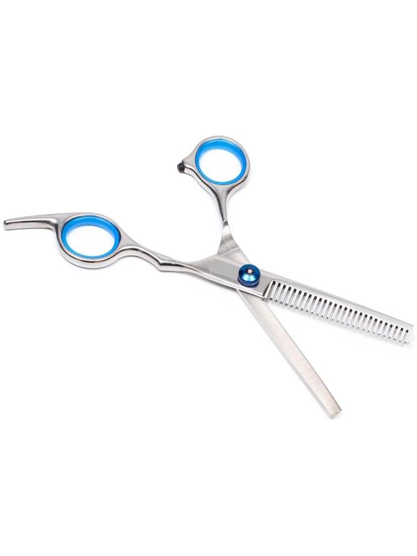 Ножницы филировочные для животных с упором для пальца