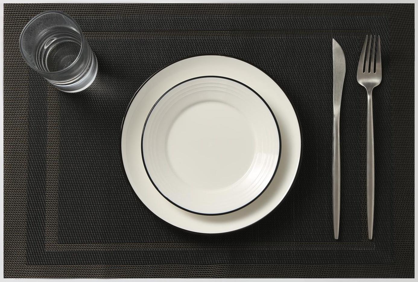 Салфетка сервировочная на стол «Окно», 45×30 см, цвет тёмно-коричневый