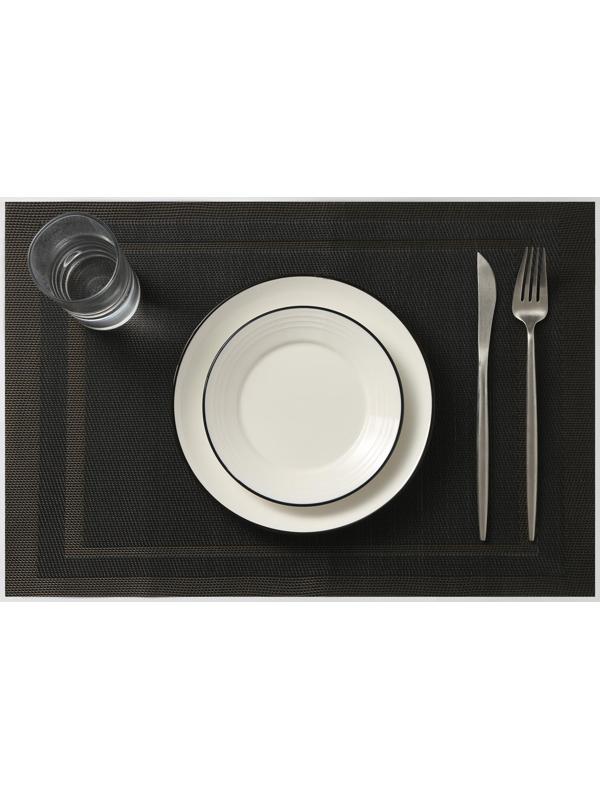 Салфетка сервировочная на стол «Окно», 45×30 см, цвет тёмно-коричневый