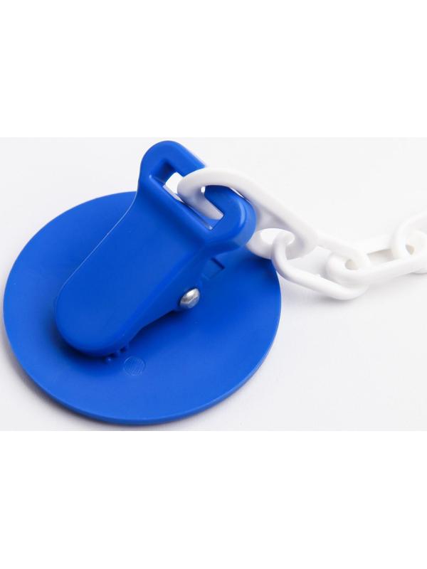 Соска-пустышка латексная классическая с держателем «Маленький джентльмен», от 0 мес.